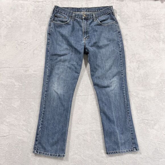Carhartt Other - Carhartt Jeans Mens 36x29 Blue Straight Leg Workwear Y2K Denim